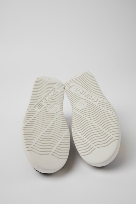 Twins Black Leather And Nubuck Sneakers For Women Exclusive Camper