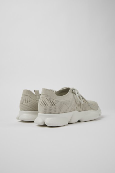 Design Karst Gray Textile Sneakers For Women Camper