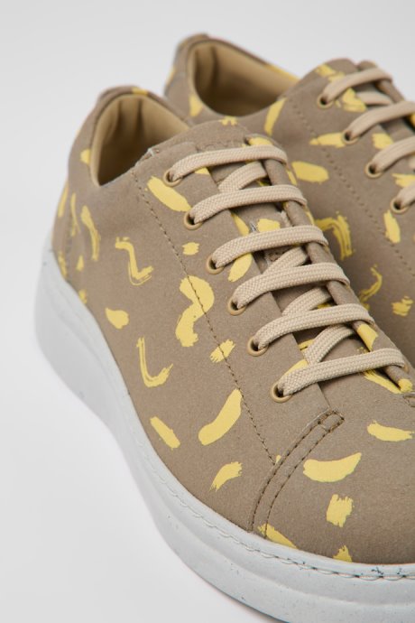 Camper Design Runner Up Multicolored Nubuck Sneakers For Women