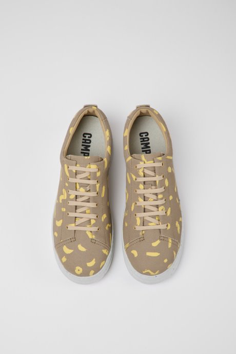 Camper Design Runner Up Multicolored Nubuck Sneakers For Women