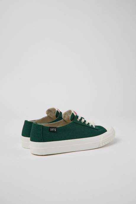 Camper Design Camaleon Green Recycled Cotton Sneakers For Women