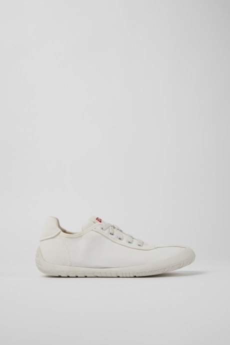 Path White Textile Sneakers For Women Exclusive Camper