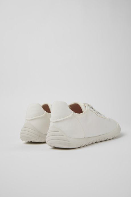 Path White Textile Sneakers For Women Exclusive Camper