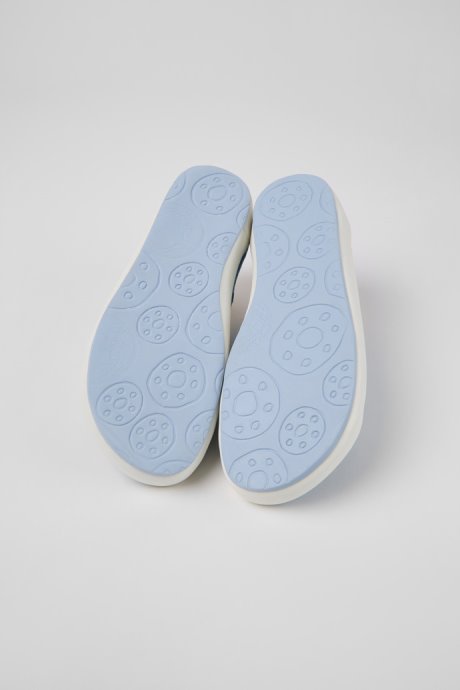 Design Peu Rambla Blue Textile Sneakers For Women Camper