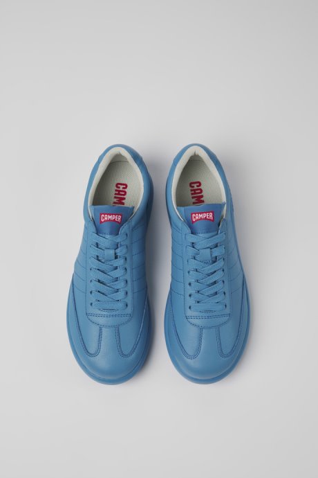 Pelotas Xlite Blue Leather Sneakers For Women Camper New Arrivals