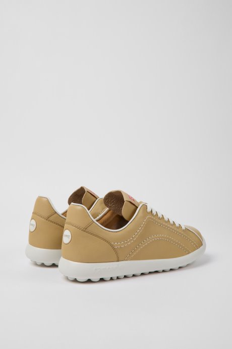Exclusive Camper Pelotas Xlite Beige Leather Sneakers For Women