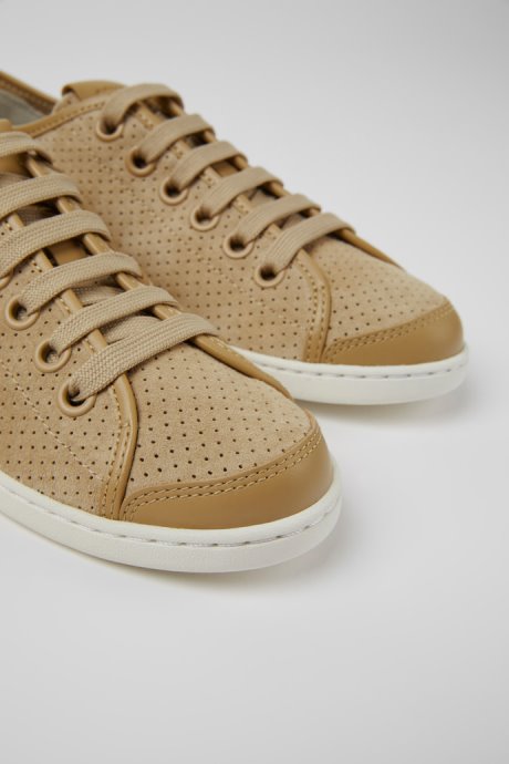 Camper Uno Beige Sneaker For Women New Arrivals