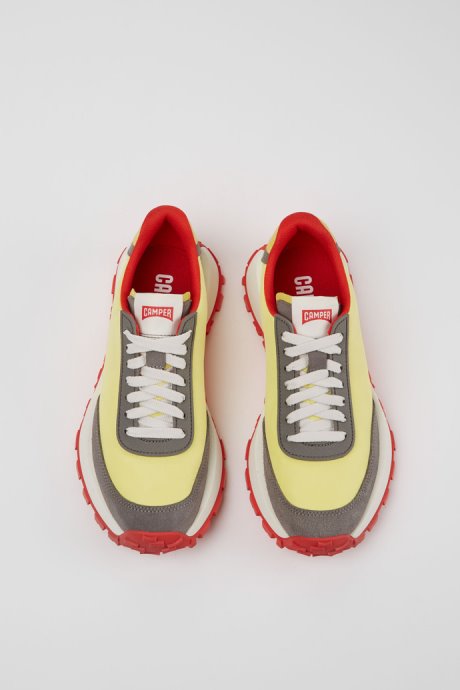 Camper Design Drift Trail Vibram Multicolored Textile And Nubuck Sneakers For Women