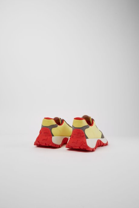 Camper Design Drift Trail Vibram Multicolored Textile And Nubuck Sneakers For Women