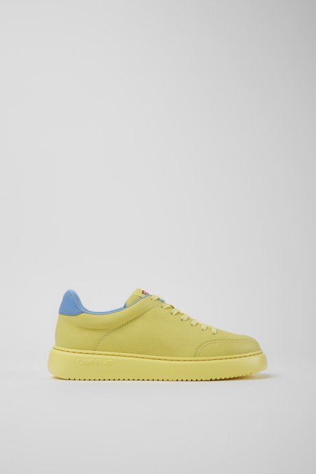 Exclusive Camper Runner K21 Yellow Leather Sneakers For Women