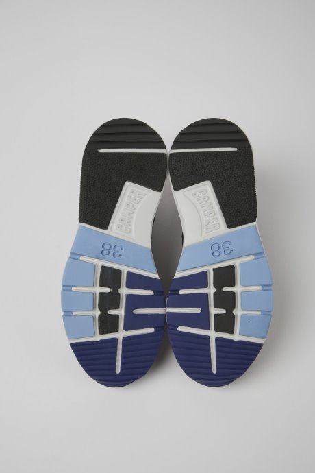 Camper Drift Black And Red Textile And Leather Sneakers For Women New Arrivals