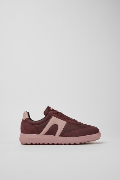 Camper Pelotas Xlite Burgundy Sneakers For Women New Arrivals