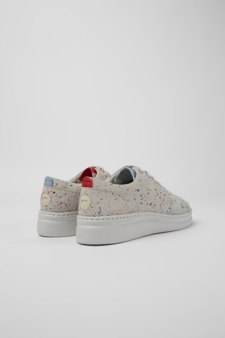 Exclusive Camper Twins Multicolored Recycled Leather Sneakers For Women