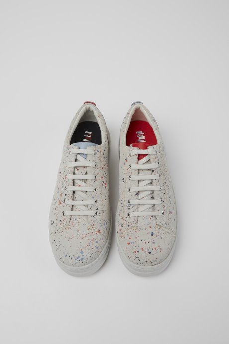 Exclusive Camper Twins Multicolored Recycled Leather Sneakers For Women