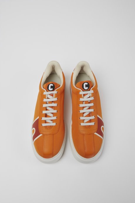 Exclusive Camper Runner K21 Orange And Red Sneakers For Women