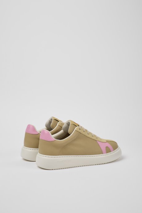 Exclusive Camper Runner K21 Beige And Pink Sneakers For Women