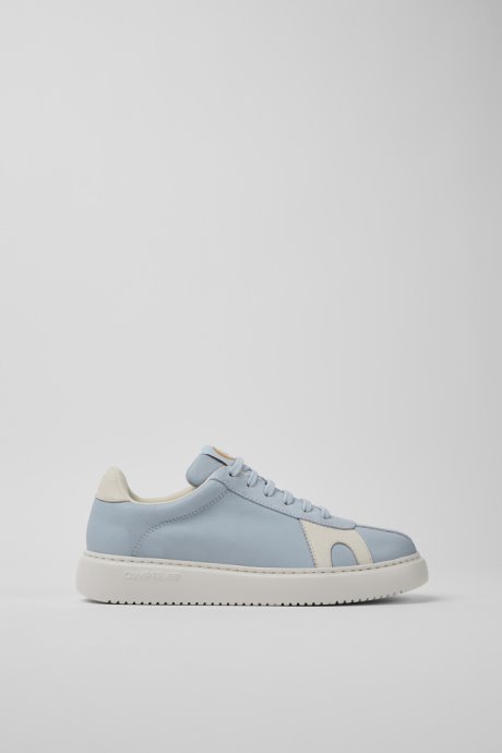 Runner K21 Light Blue Leather And Suede Women's Sneakers Camper New Arrivals