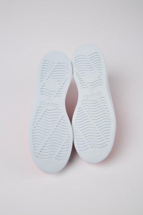 Design Runner Up Red Leather Sneakers For Women Camper