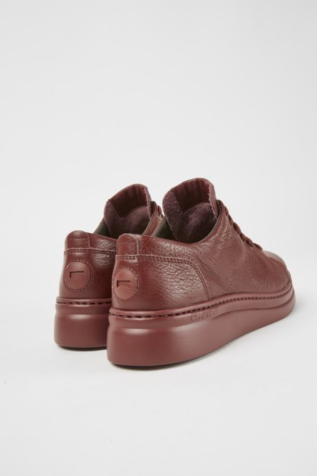 Runner Up Burgundy Leather Sneakers Camper New Arrivals
