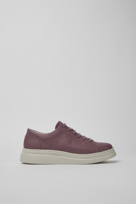Runner Up Purple Leather Sneakers Exclusive Camper