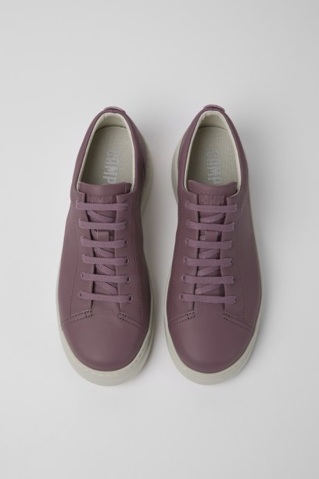 Runner Up Purple Leather Sneakers Exclusive Camper