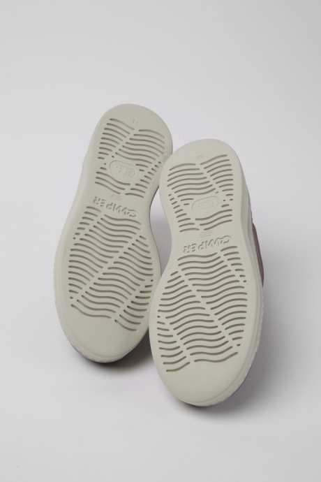 Runner Up Purple Leather Sneakers Exclusive Camper