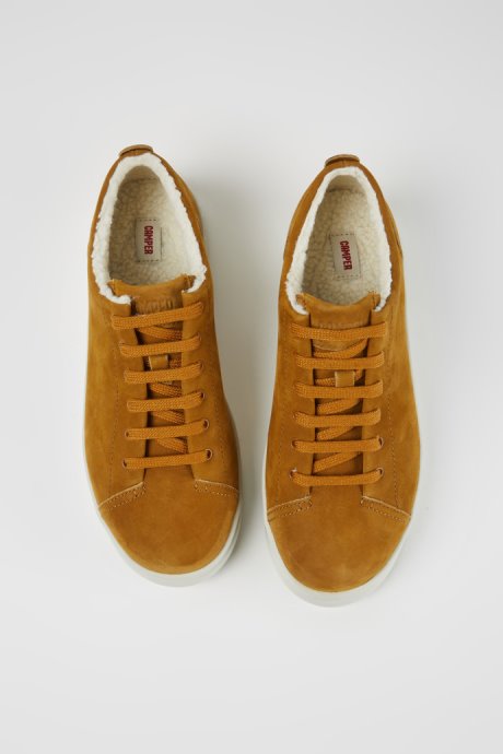 Camper Runner Up Brown Suede Sneakers New Arrivals