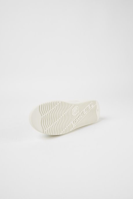 Twins White Suede And Leather Sneakers Camper New Arrivals