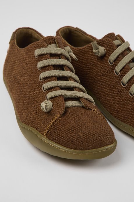 Peu Orange Textile Shoes For Women Camper New Arrivals