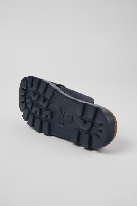 Brutus Sandal Navy Blue Nubuck Sandals For Women Camper New Arrivals