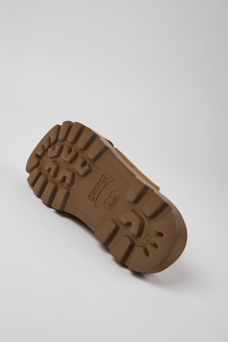 Brutus Sandal Brown Nubuck Sandals For Women Camper New Arrivals