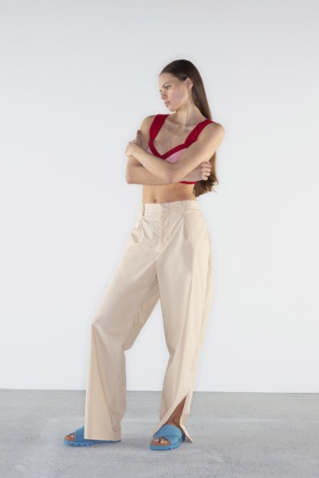 Brutus Sandal Blue Recycled Cotton Sandals For Women Camper New Arrivals