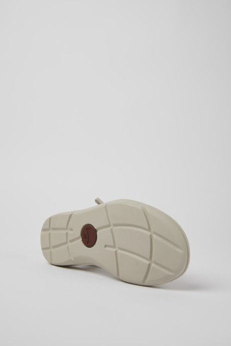 Match Gray Textile Sandals For Women Exclusive Camper