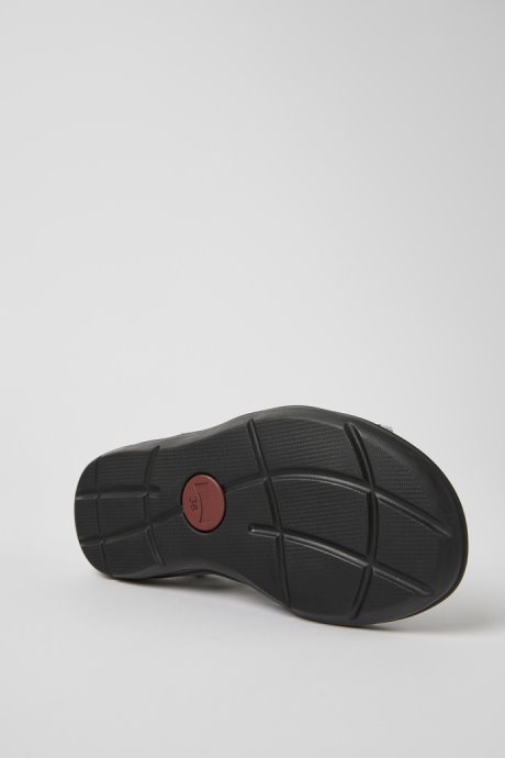 Match Black And White Textile Sandals For Women Camper New Arrivals