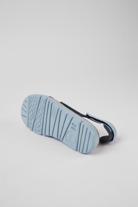 Design Oruga Multicolored Nubuck And Textile Sandals For Women Camper