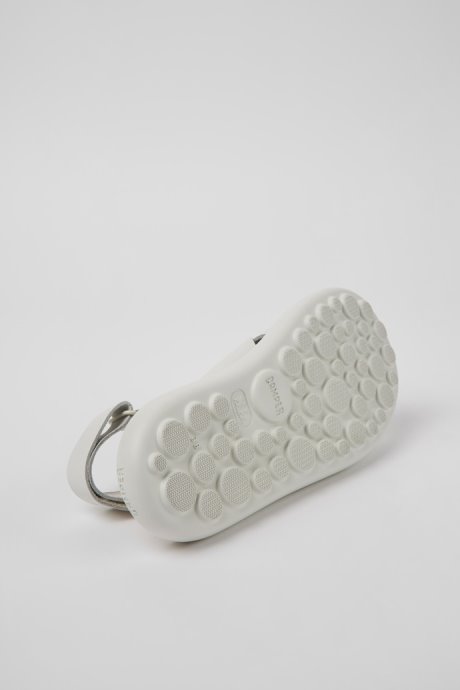 Pelotas Flota White Leather Sandals For Women Camper New Arrivals