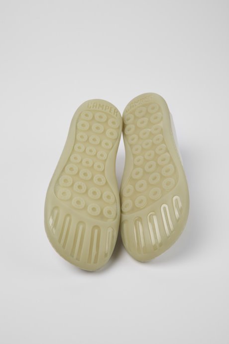 Peu White Leather Shoes For Women Exclusive Camper