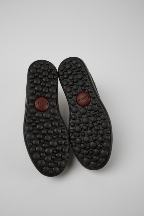 Pelotas Brown Wool And Viscose Sneakers Camper New Arrivals