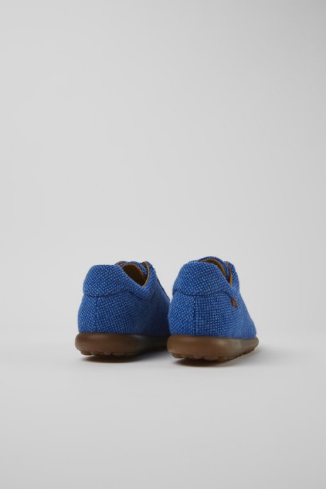 Camper Design Pelotas Blue Wool And Viscose Sneakers
