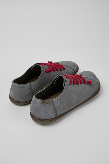 Camper Peu Grey Casual Shoes For Women New Arrivals