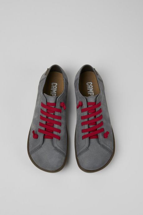 Camper Peu Grey Casual Shoes For Women New Arrivals