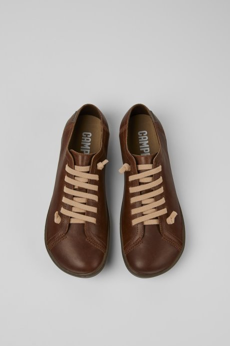 Camper Design Peu Brown Casual Shoes For Women