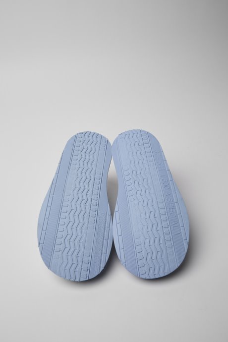 Exclusive Camper Brothers Polze Blue Leather Shoes For Women