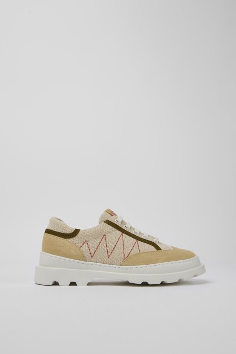 Exclusive Camper Brutus Beige And Green Sneakers For Women
