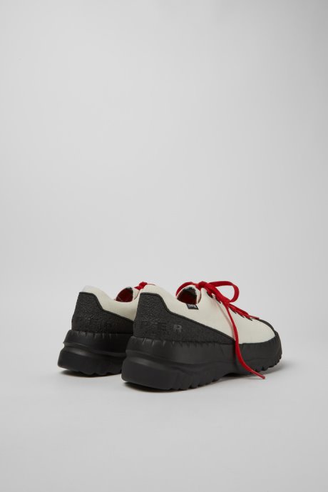 Teix White Rubber And Bci Cotton Shoes Exclusive Camper