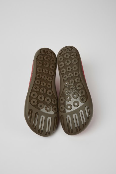 Camper Peu Red Casual Shoes For Women New Arrivals