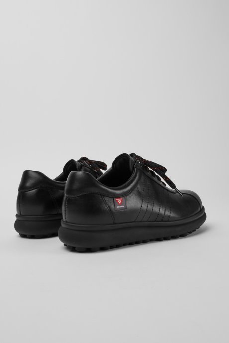 Pelotas Protect Black Leather Sneakers For Women Exclusive Camper