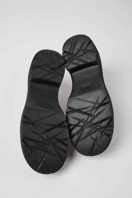 Camper Milah Brown Leather Loafers For Women New Arrivals