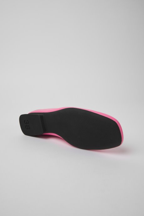 Casi Myra Pink Leather Ballerinas For Women Exclusive Camper