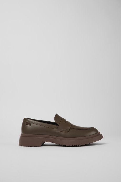 Exclusive Camper Walden Brown Leather Loafers For Women